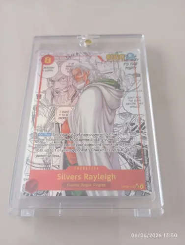 One Piece TCG Mangá Silvers Rayleigh