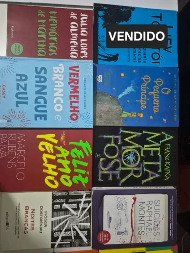 Livros Usados em Ótima Qualidade - Preços variados, entre em contato!