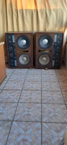 Par de Caixas Acústicas Vintage Quasar QC-1000 - Raridade Clássica