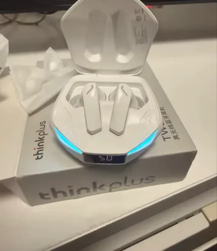 Lançamento Lenovo GM2 Pro Max Bluetooth 5.4 lacrados. Apenas na cor branca!