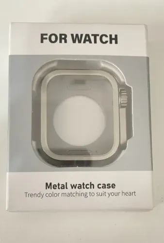 Protetora Case Capa Para Apple Watch 45mm De Metal Se/ 7,8,9