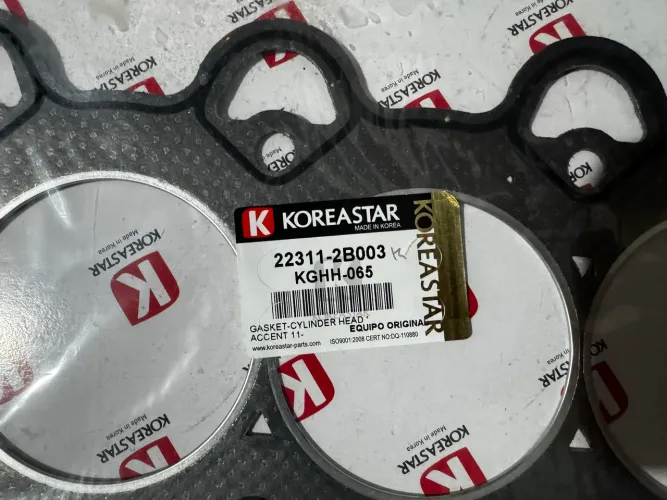 Junta do cabeçote kia cerato 1.6 2009-2016