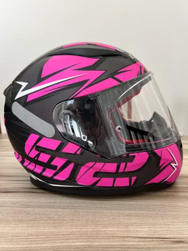 CAPACETE LS2 RAPID FEMININO TAMANHO 56