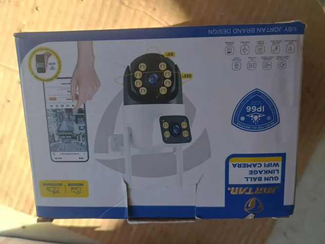 Câmera DUPLA IP66 JORTAN ICSEE