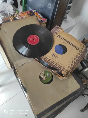 Discos de vinil,para gramofone,Leia: