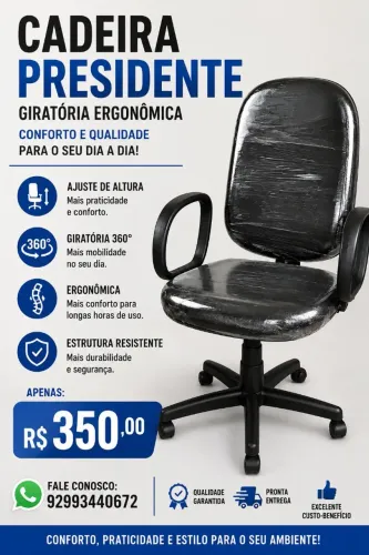 Cadeira Presidente 