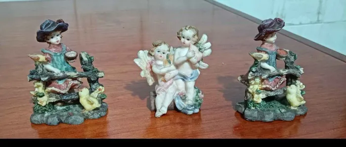 3 Bibelôs Antigos *Anos 80* Vintage
