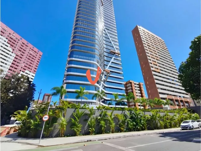 Apartamento com 4 dormitórios para alugar, 311 m² por R$ 29.817,99/mês - Meireles - Fortal