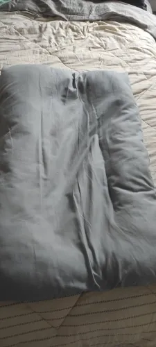 Ninho casulinho com capa cinza