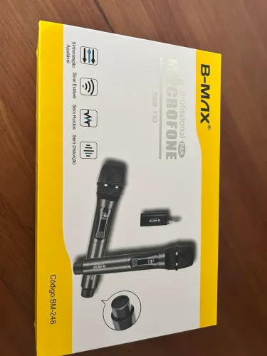 Par de Microfones sem fio