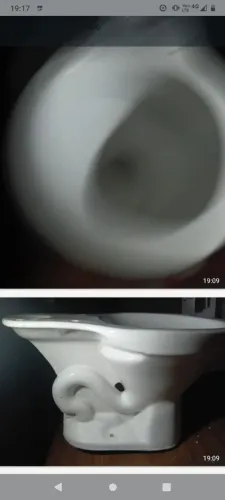 Vaso sanitário com descarga