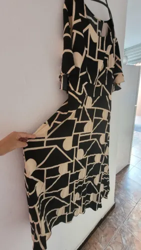 Vestido longo plus size