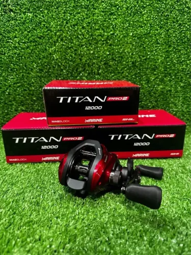 Carretilha Titan Pro 2 12000 - Marine Sports (2024)