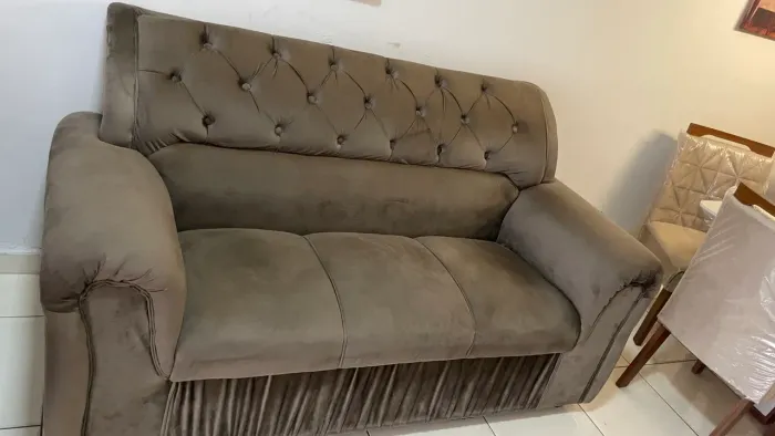 Sofá 3 lugares com nota fiscal 