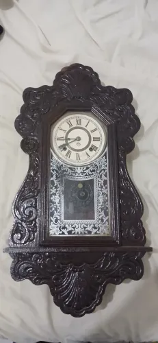 Relógio Antigo Ansonia Clock