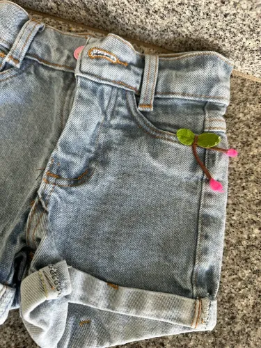 3 Short infantil feminino