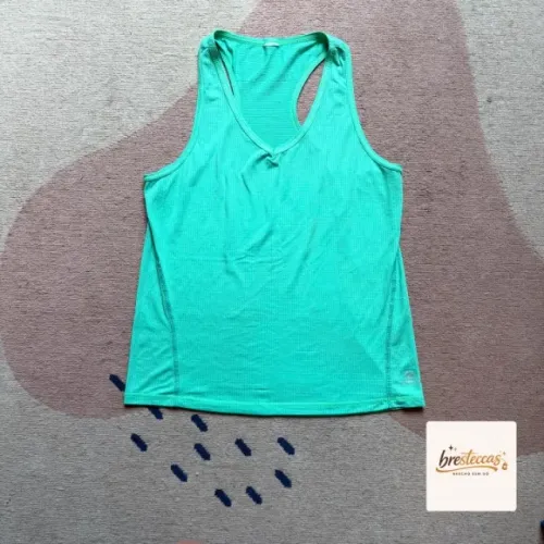 Regata Fitness Verde Domyos Decathlon - Tamanho M