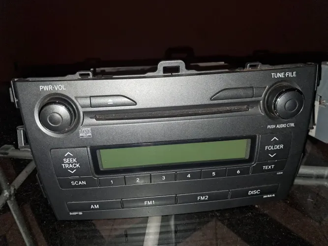 Rádio original do corolla 09/10 