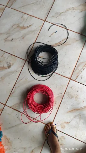 2 Rolos de 80m de cabo flexível 2.5mm