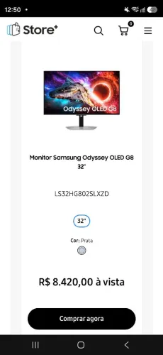 Monitor Odyssey G8 32'