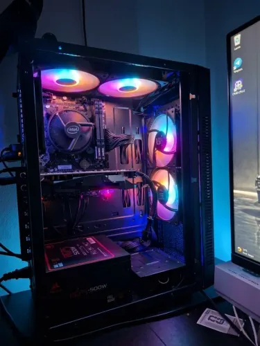 PC Gamer Pronto para Jogar! i3 10ª Geração + GTX 1050 Ti + Fonte 500W Redragon