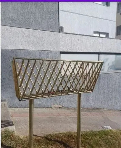 Lixeira de rua direto da fábrica 