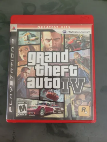 Jogo GTA 4 PS3 original 