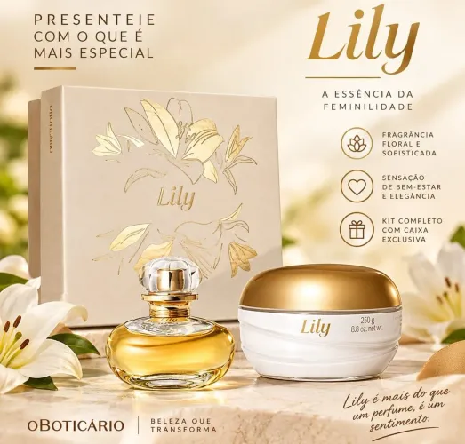 Kit Lily O Boticário - Perfume Feminino | Original e Lacrado ?