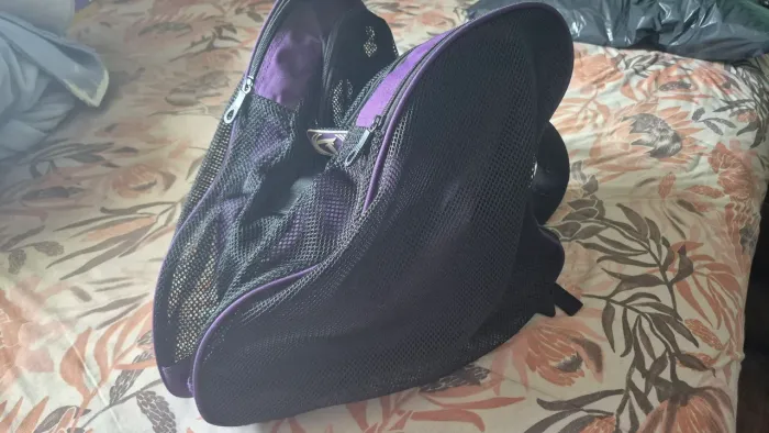 Mochila Traxart Roxa Para Patins