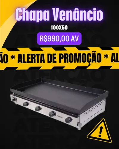 Chapa venâncio 1 metro