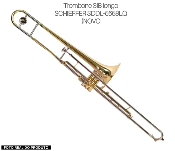 Trombone Schieffer inspirado no Yamaha 354 