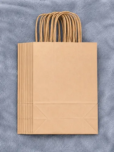Sacolas de papel kraft