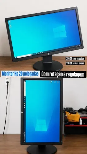 Monitor Hp 20 polegadas