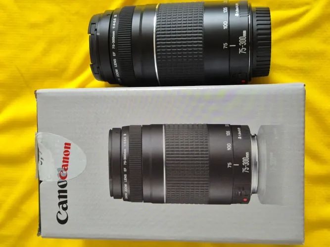 Lente Canon EF 75-300 f4-5.6 III