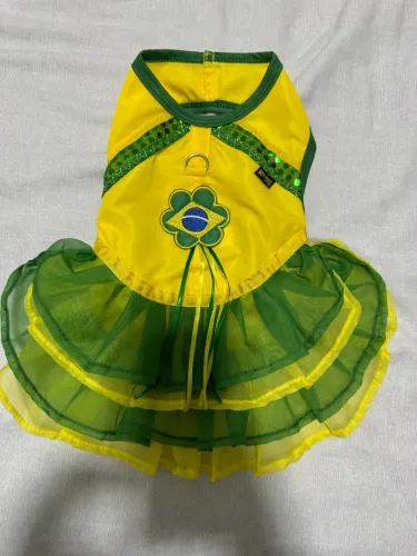 Vestido pet tamanho M