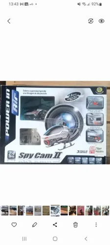 Drone helicóp spy cam silverlift