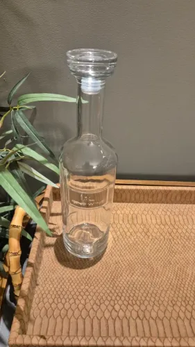 Garrafa Vidro com Tampa - Para Suco, Agua, Vinho, Licor ou Decoração