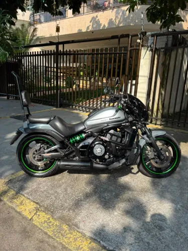 Kawasaki Vulcan S Café 650 ABS 2018 Cinza
