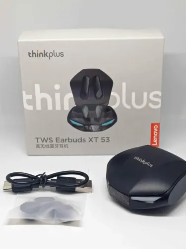 fone de ouvido bluetooth lenovo xt53 com visor lcd - pronta entrega fone jbl