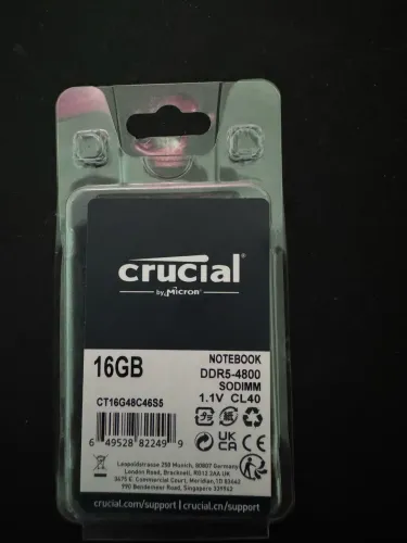 Memória RAM 16gb DDR 5 Notebook
