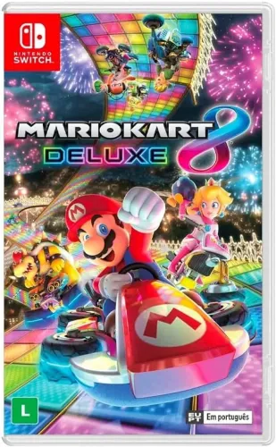 Mario Kart 8 Deluxe Nintendo Switch mídia física