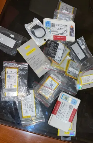 Lote De Baterias Internas Novas Para Celular (Motorola, iPhone, LG) - Atacado