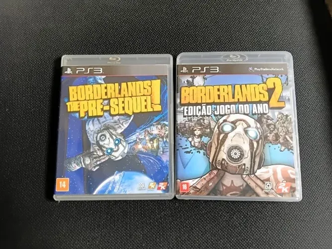 Borderlands 2 goty e Pre-sequel - PS3