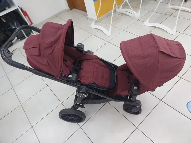 VENDO: Carrinho de Bebê para Gêmeos - Baby Jogger City Select Lux