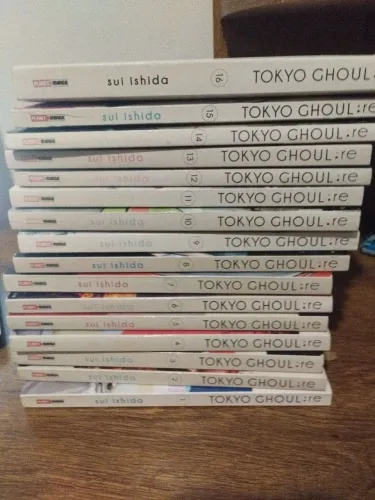 Coleção completa Tokyo Ghoul RE (ler descrição)