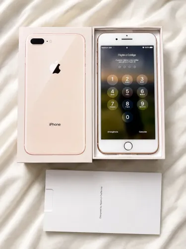 iPhone 8 Plus 64GB Rose Gold + Caixa Original