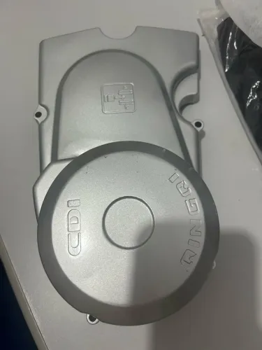 TAMPA LATERAL ESQUERDA MOTOR - MAGNETO CDI QINGQI - NOVA