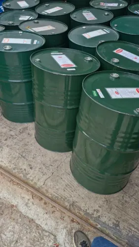 Tambor / tonel /barril de ferro 200 litros usados com alimentos (óleo Vegetal) tampa fixa