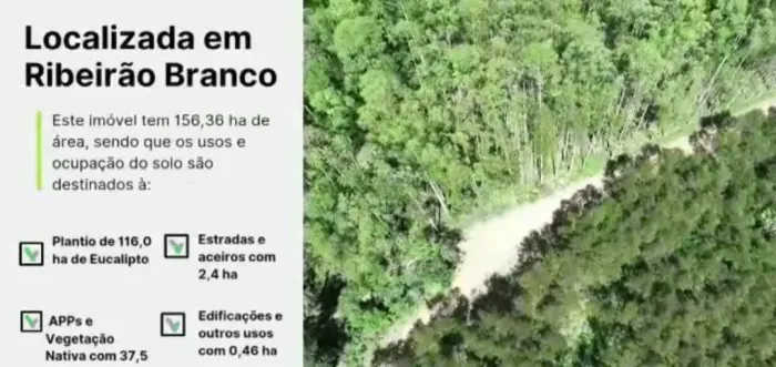fazenda à venda em rio apiai, ribeirão branco 5 quartos