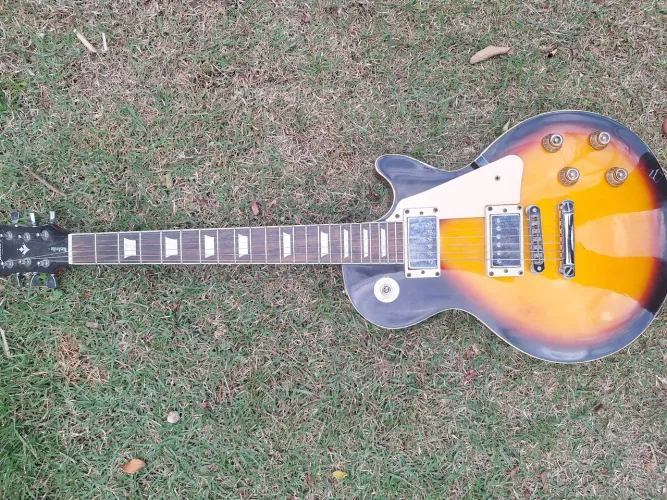 Guitarra Shelter Nashville Les Paul Sunburst